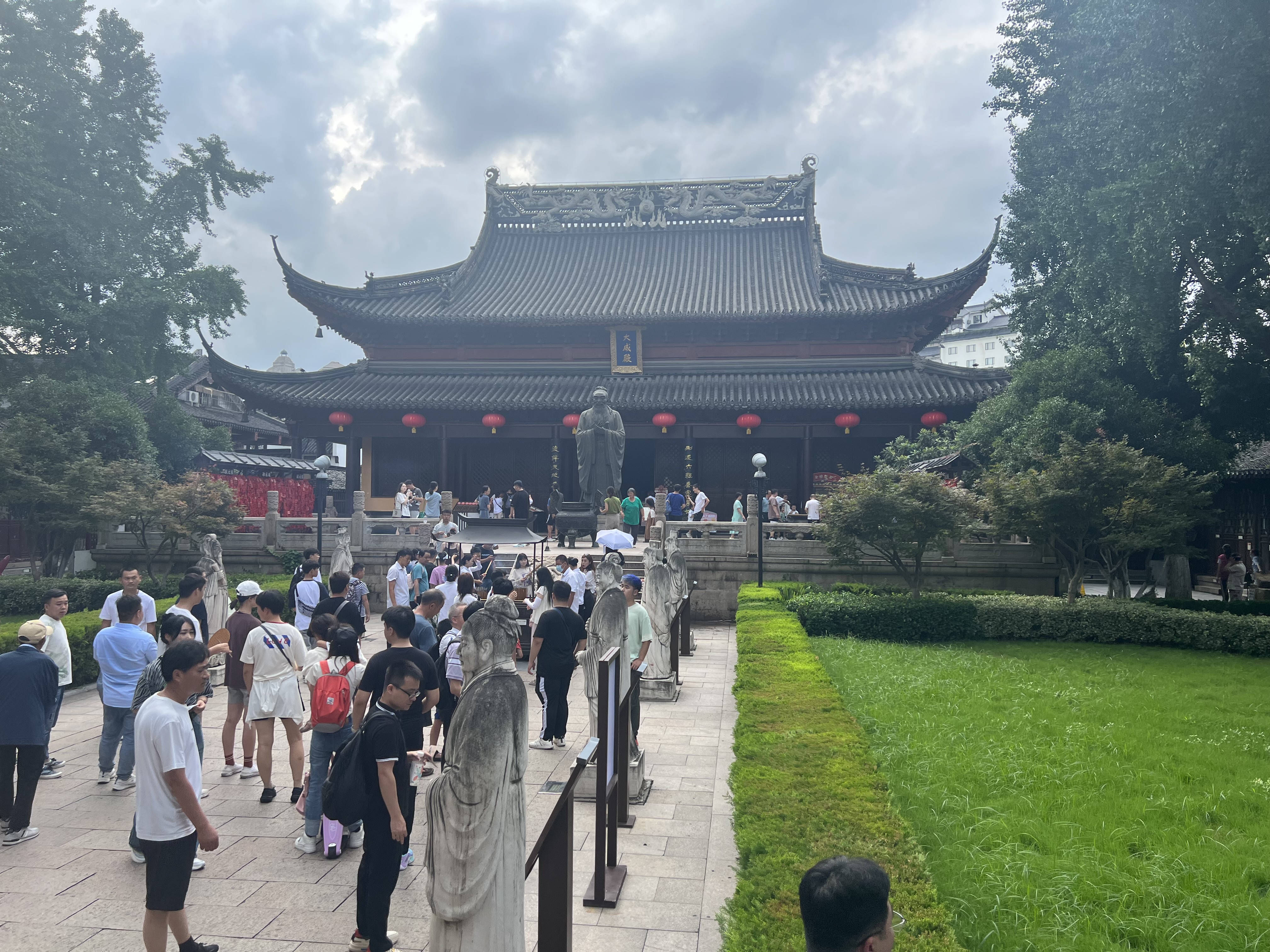 抵达夫子庙